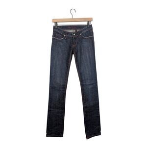 Rivet De Cru Embellished Skinny Jeans, Size 25 Y2K 2000s